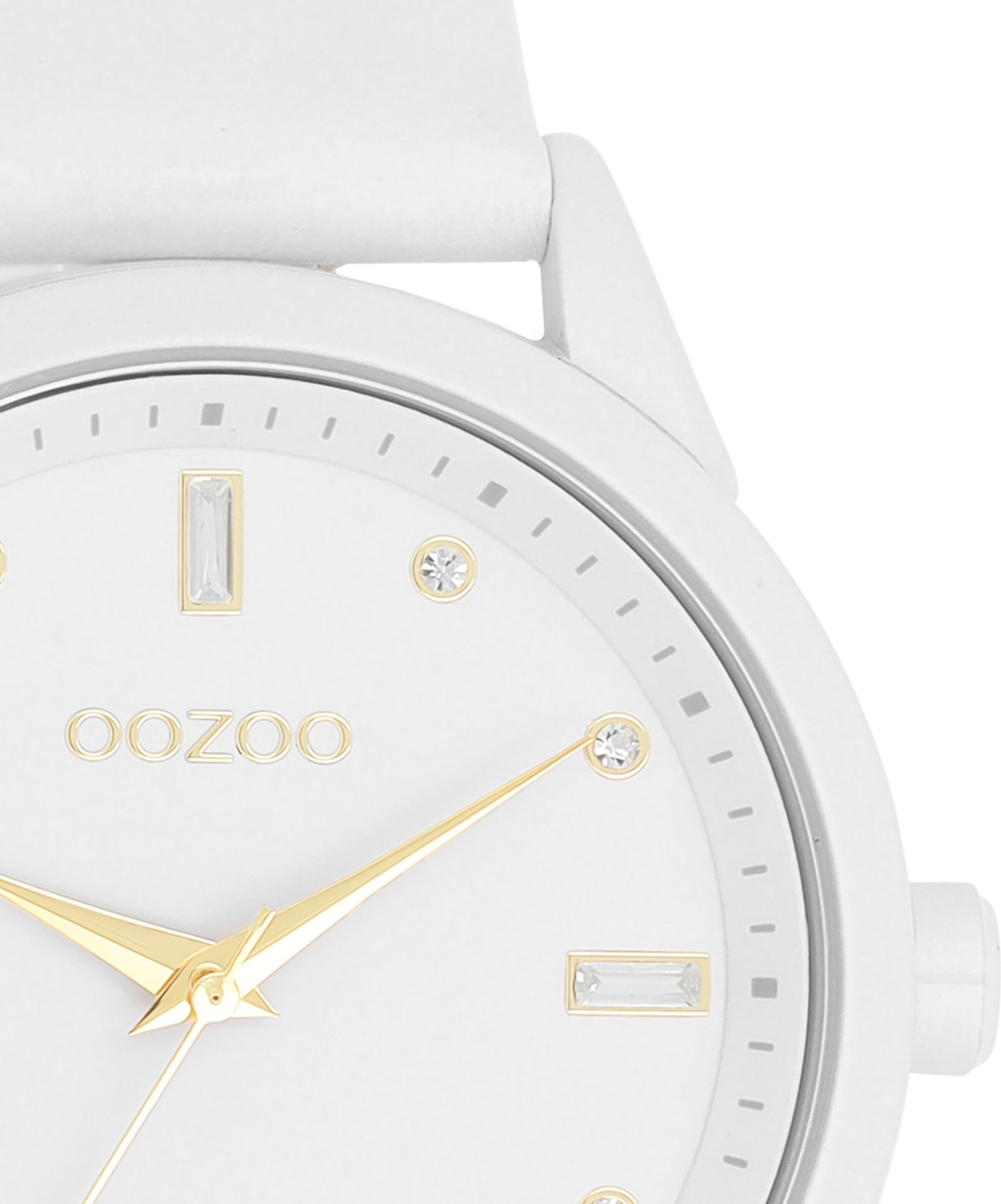 OOZOO Analog Watch in White