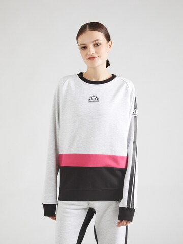 ELLESSE Athletic Sweatshirt 'Prudence' in White: front