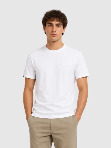 SUN68 Shirt 'T36113' in Wit