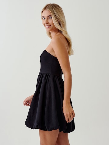 Tussah Dress 'HAIDEE' in Black