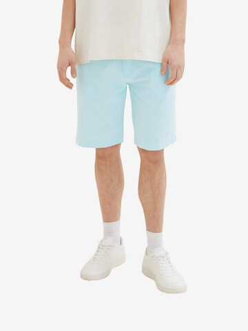 TOM TAILOR DENIM - regular Pantalón en azul: frente