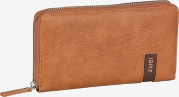 ZWEI Wallet 'Mademoiselle' in Brown: front