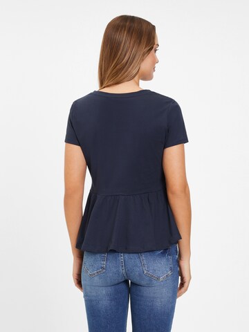 LASCANA Shirt in Blau