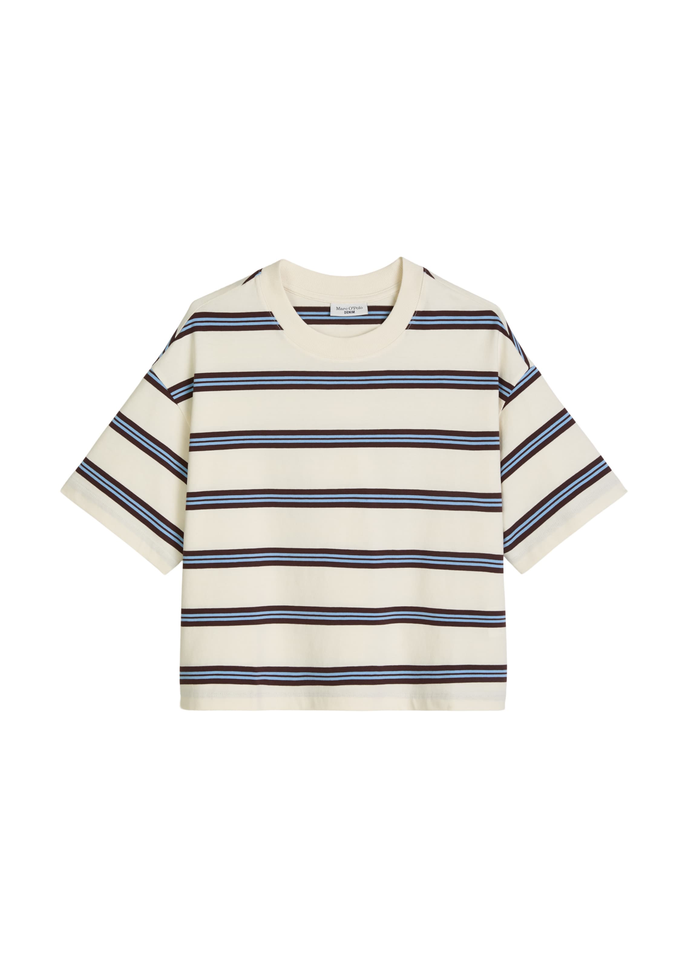 T-shirt Marc O'Polo DENIM en beige : devant