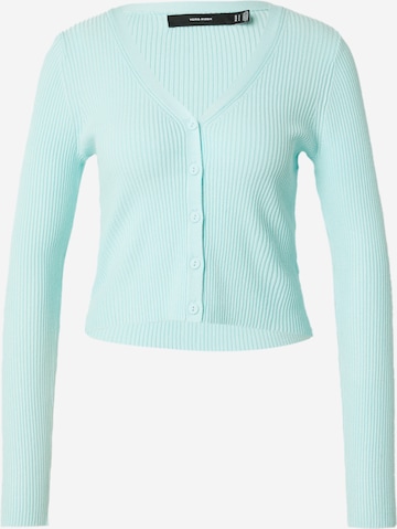 Cardigan 'GLORY' VERO MODA en vert : devant