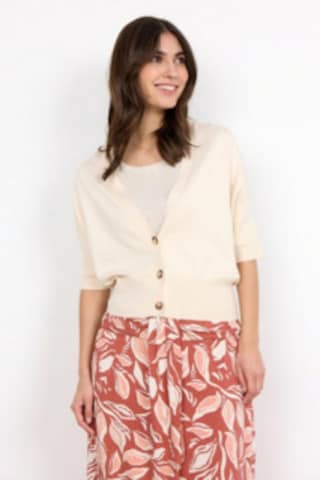 Soyaconcept Kardigan 'Dollie' – béžová: přední strana