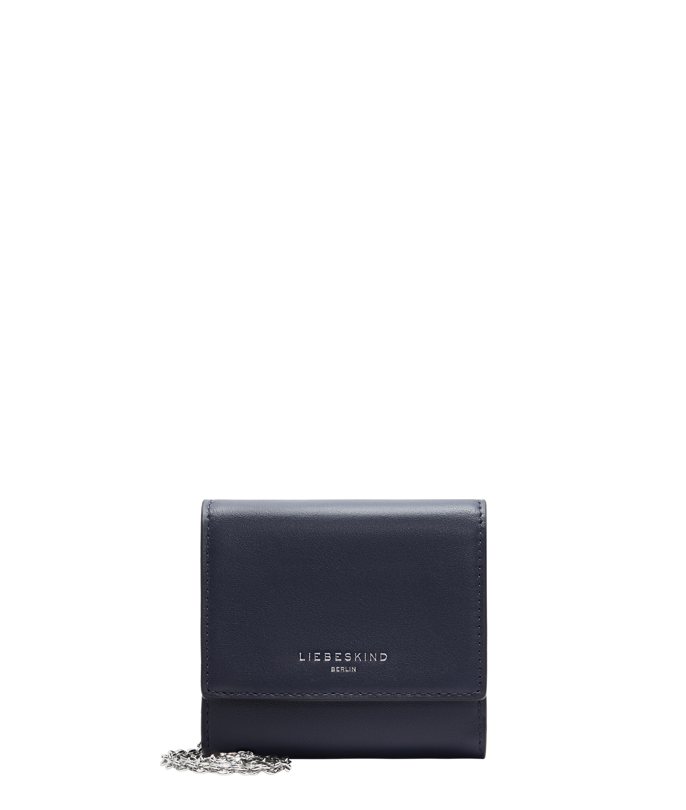 Liebeskind Berlin Portemonnee in Blauw: voorkant