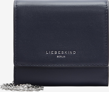 Liebeskind Berlin Portemonnee in Blauw: voorkant