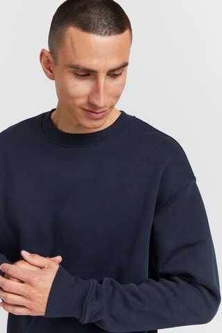 Sweat-shirt !Solid en bleu