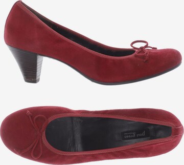 Paul Green High Heels & Pumps in 39,5 in Red: front