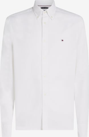 TOMMY HILFIGER Slim fit Srajca 'Flex' | bela barva: sprednja stran