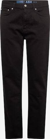 HUGO Blue Regular Jeans 'Ash' in Black: front