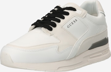 GUESS Sneakers low i hvit: forside