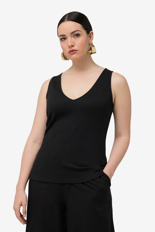 Ulla Popken Top in Black: front