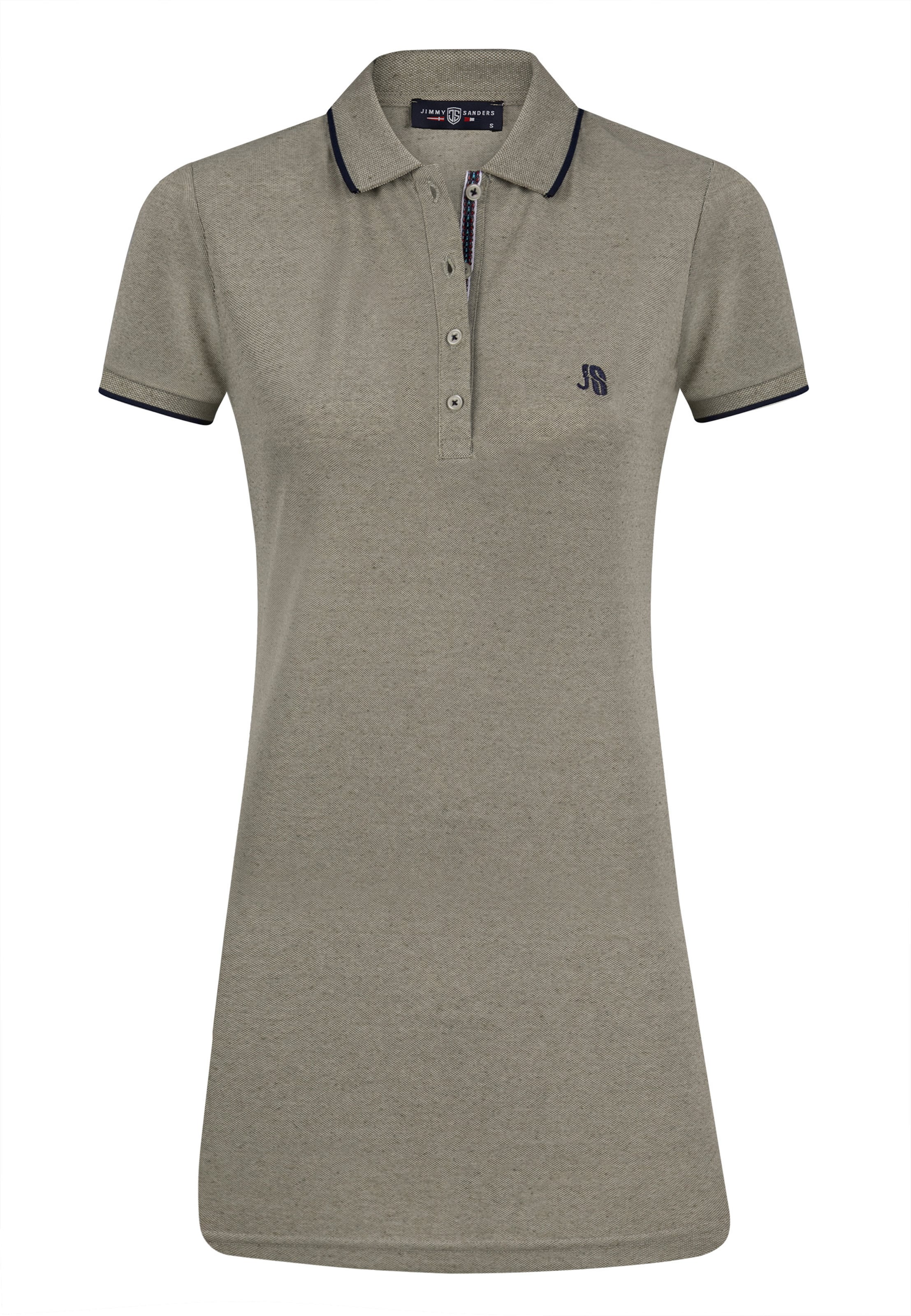 Jimmy Sanders Strikkjole i grøn: forside