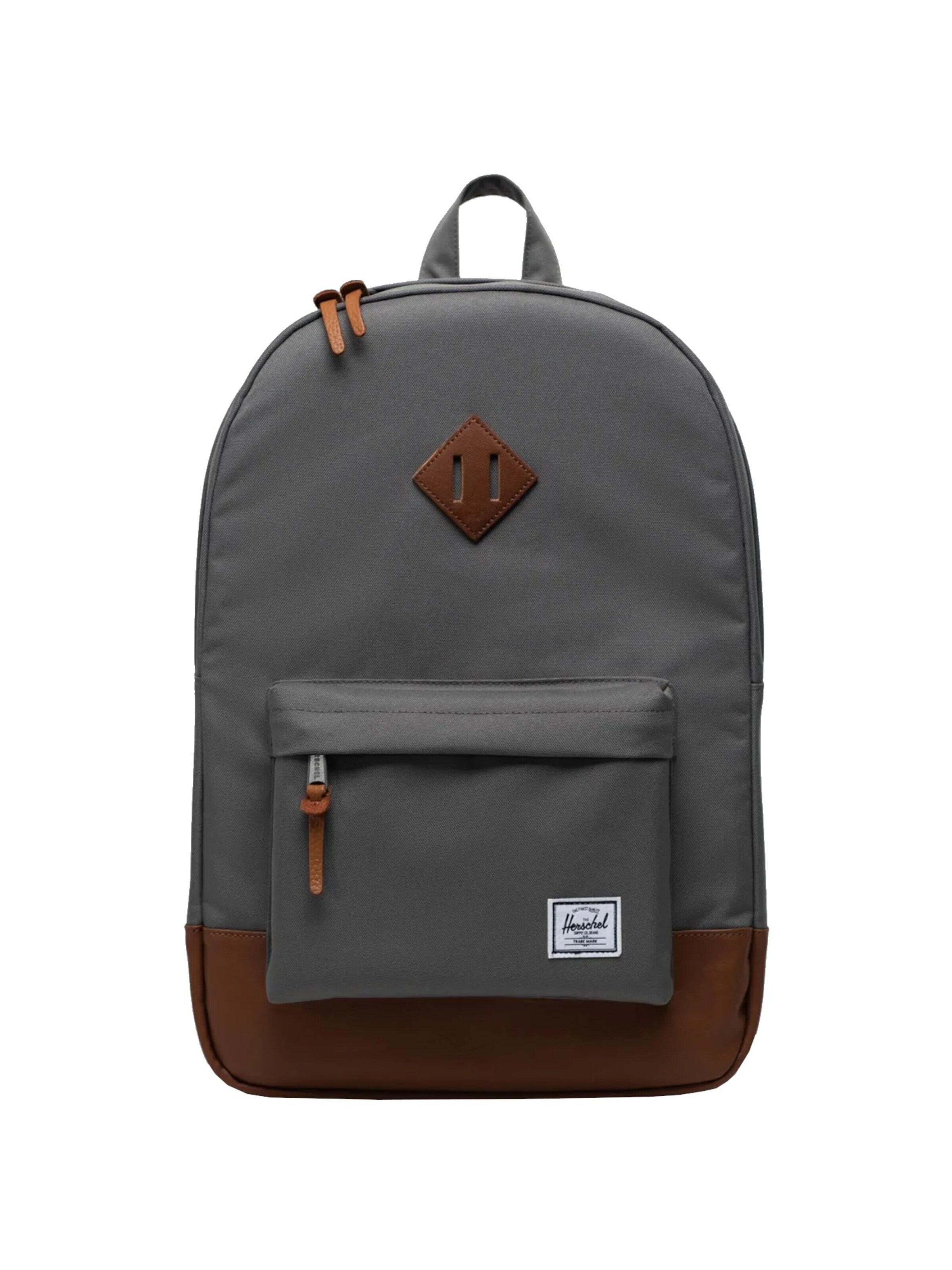 Herschel Rucksack 'Heritage'‌‌‌‌‌‌‌‌ in Grau: Vorderseite