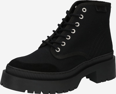Shoe The Bear Bottines à lacets en noir, Vue avec produit