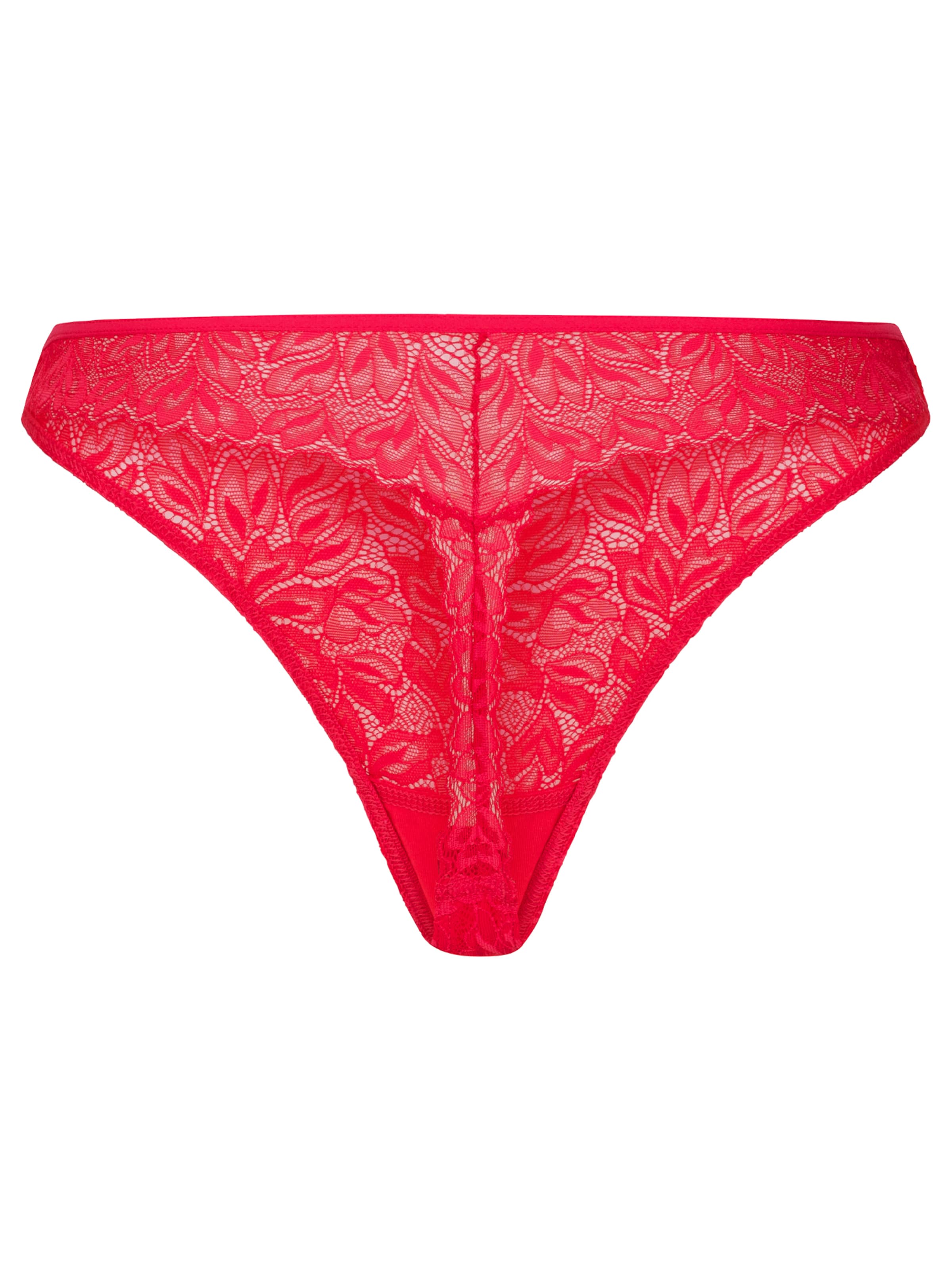 Erlich Textil String 'Dreamy Lace' in Rot