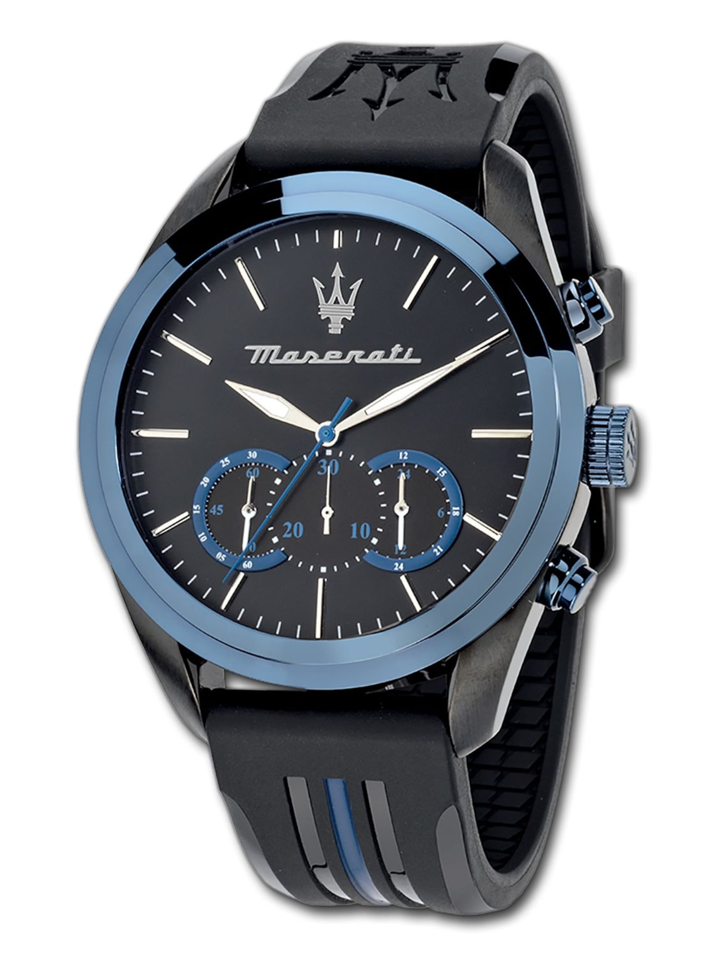 Maserati Analoog horloge in Zwart: voorkant