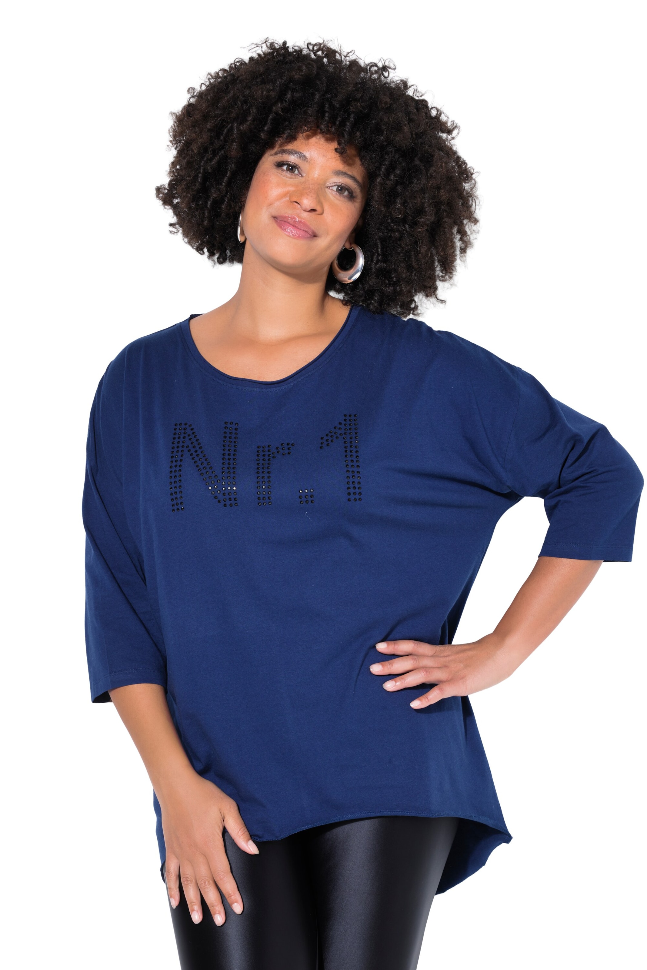Angel of Style Shirt in Blue: front