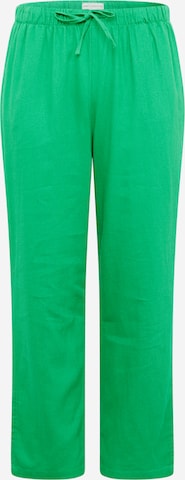 ONLY Carmakoma Lużny krój Spodnie 'CARCARO' w kolorze zielony: przód