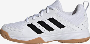 ADIDAS PERFORMANCE Athletic Shoes 'Ligra 7' in White: front