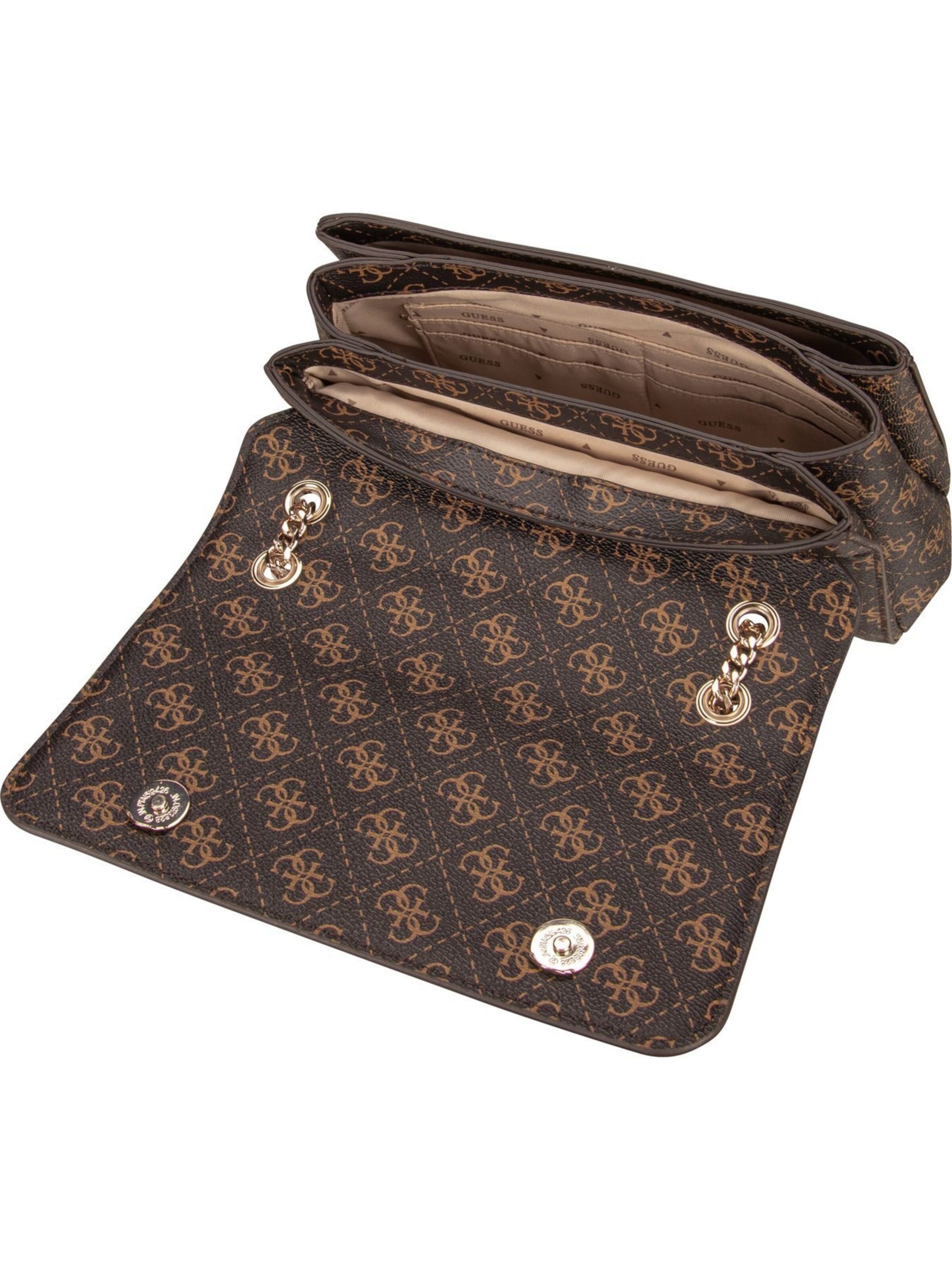 Borsa a tracolla 'Noelle II' di GUESS in marrone