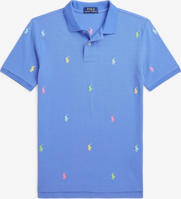 Maglietta 'SSKCM2-KNIT SHIRTS-POLO SHIRT' di Polo Ralph Lauren in blu: frontale