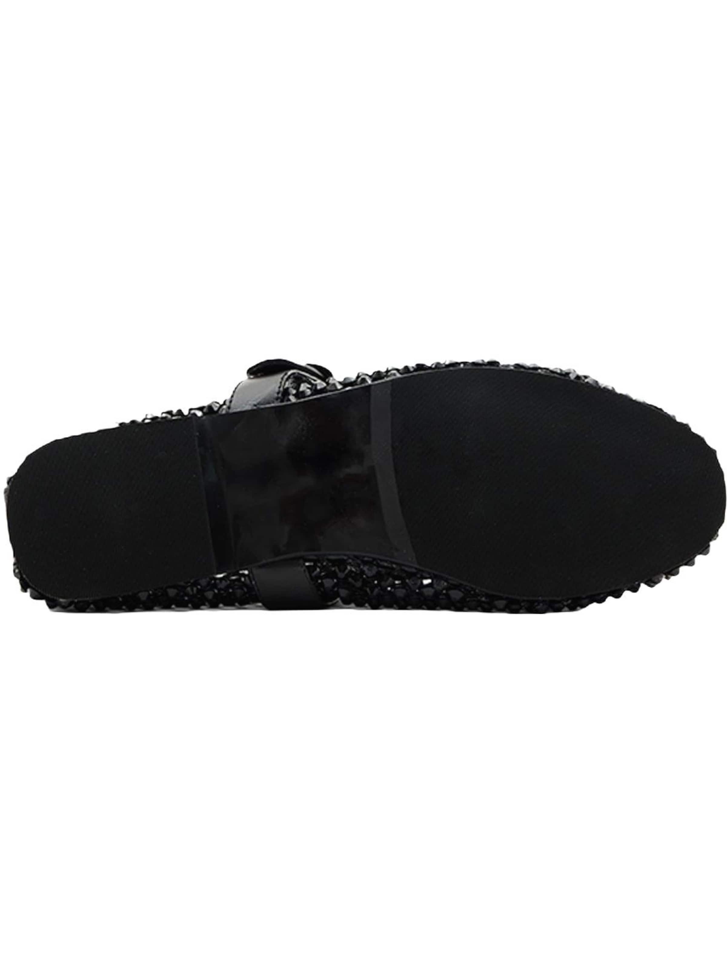 Ballerines à lanières Desa en noir