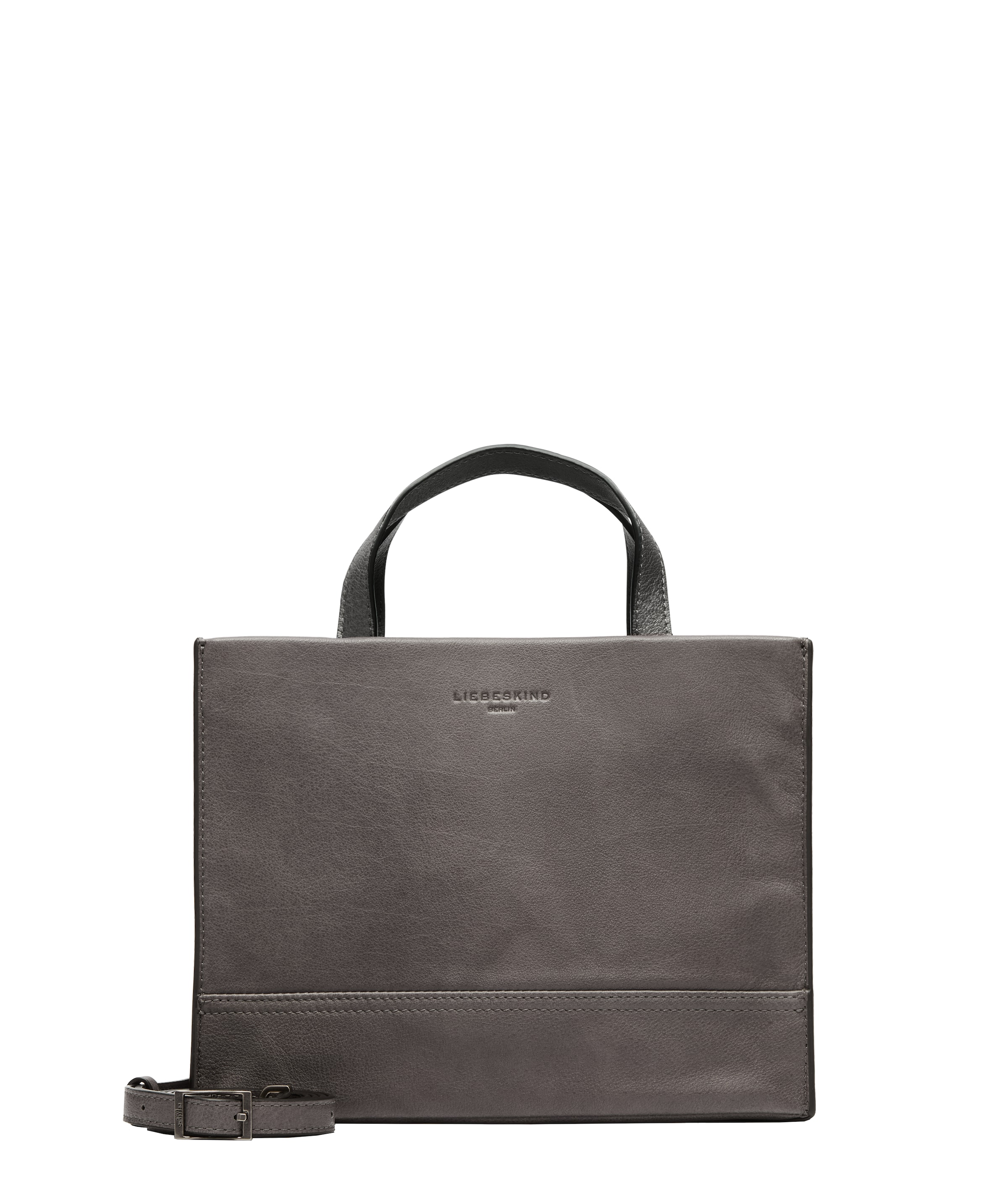 Liebeskind Berlin Handtas 'Lou' in Grijs: voorkant