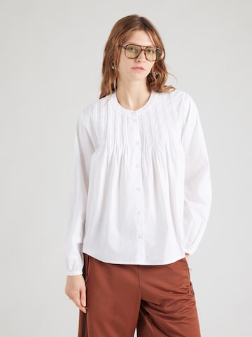 SELECTED Blouse 'SLWDELIA' in White: front
