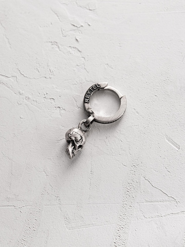 REYTEL - Pendientes 'SCHEDEL' en plata: frente