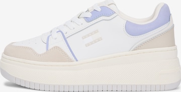 Tommy Jeans Rövid szárú sportcipők - bézs: elől