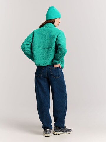 PROTEST Fleece jas 'PRTLUX' in Groen