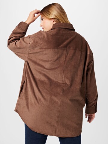 Cotton On Curve Between-season jacket in Brown