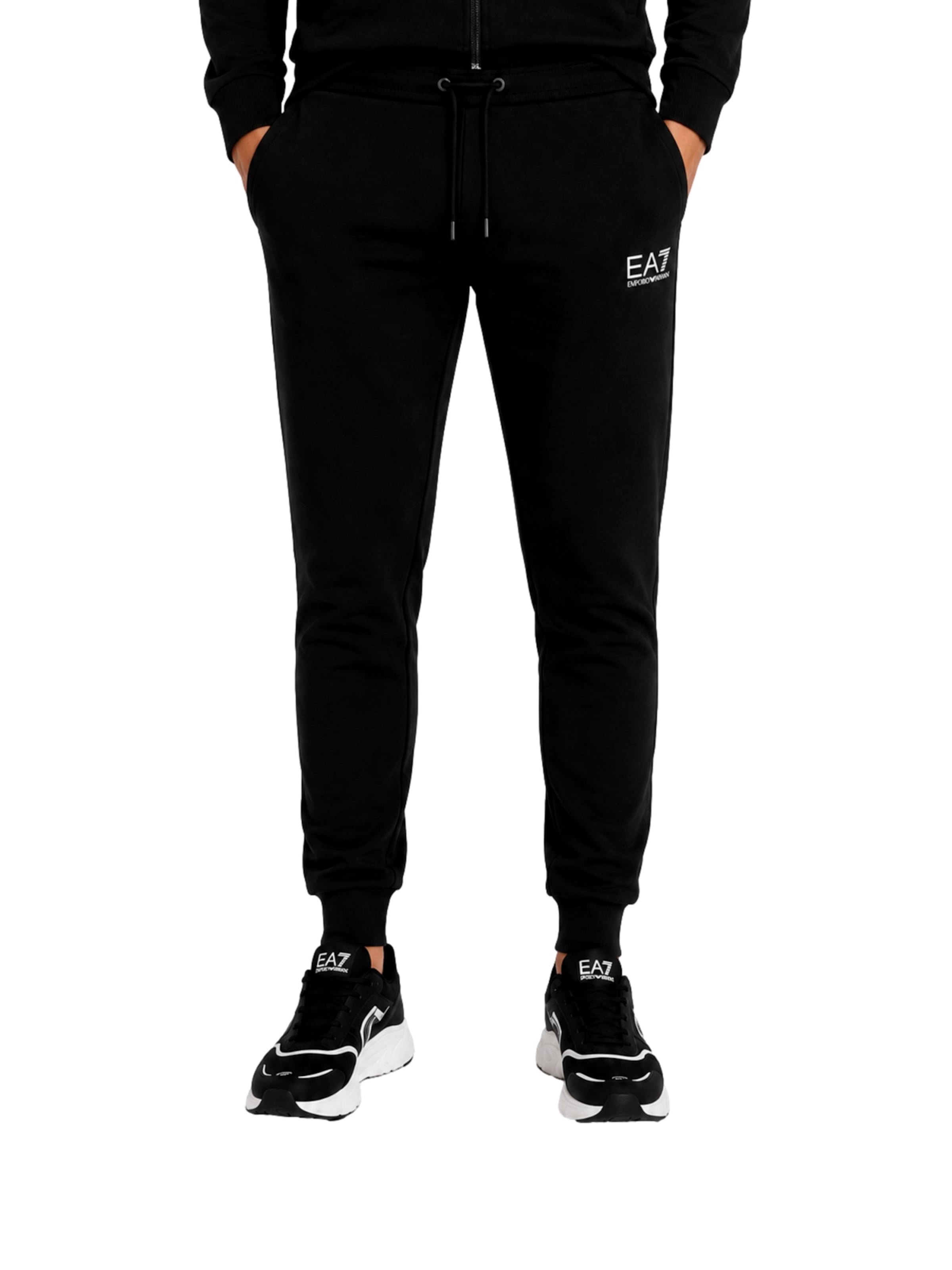 juoda EA7 Emporio Armani Treningas: priekis