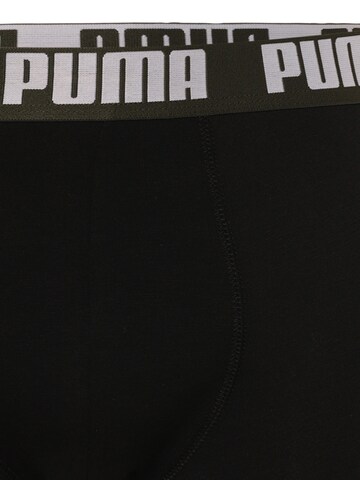 Boxer di PUMA in verde