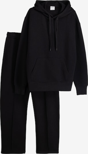 Bershka Sweatsuit in Black, Item view