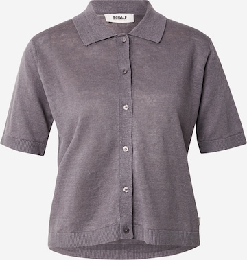 ECOALF Вязаная кофта 'JUNIPERALF' в Серый: спереди