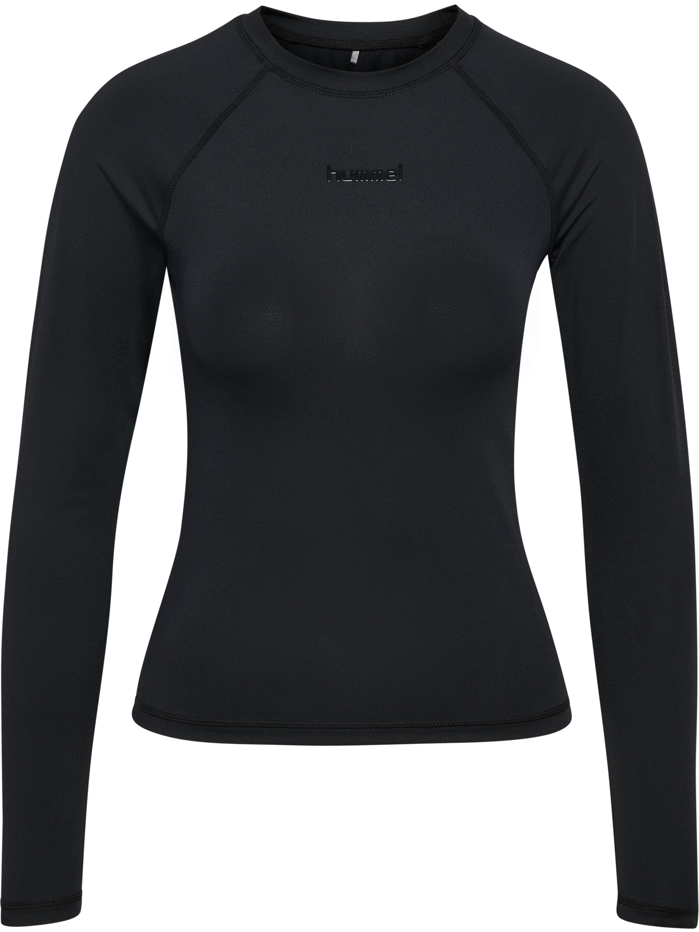 T-shirt fonctionnel Hummel en noir : devant