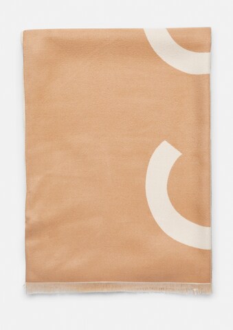 Foulard COMMA en marron