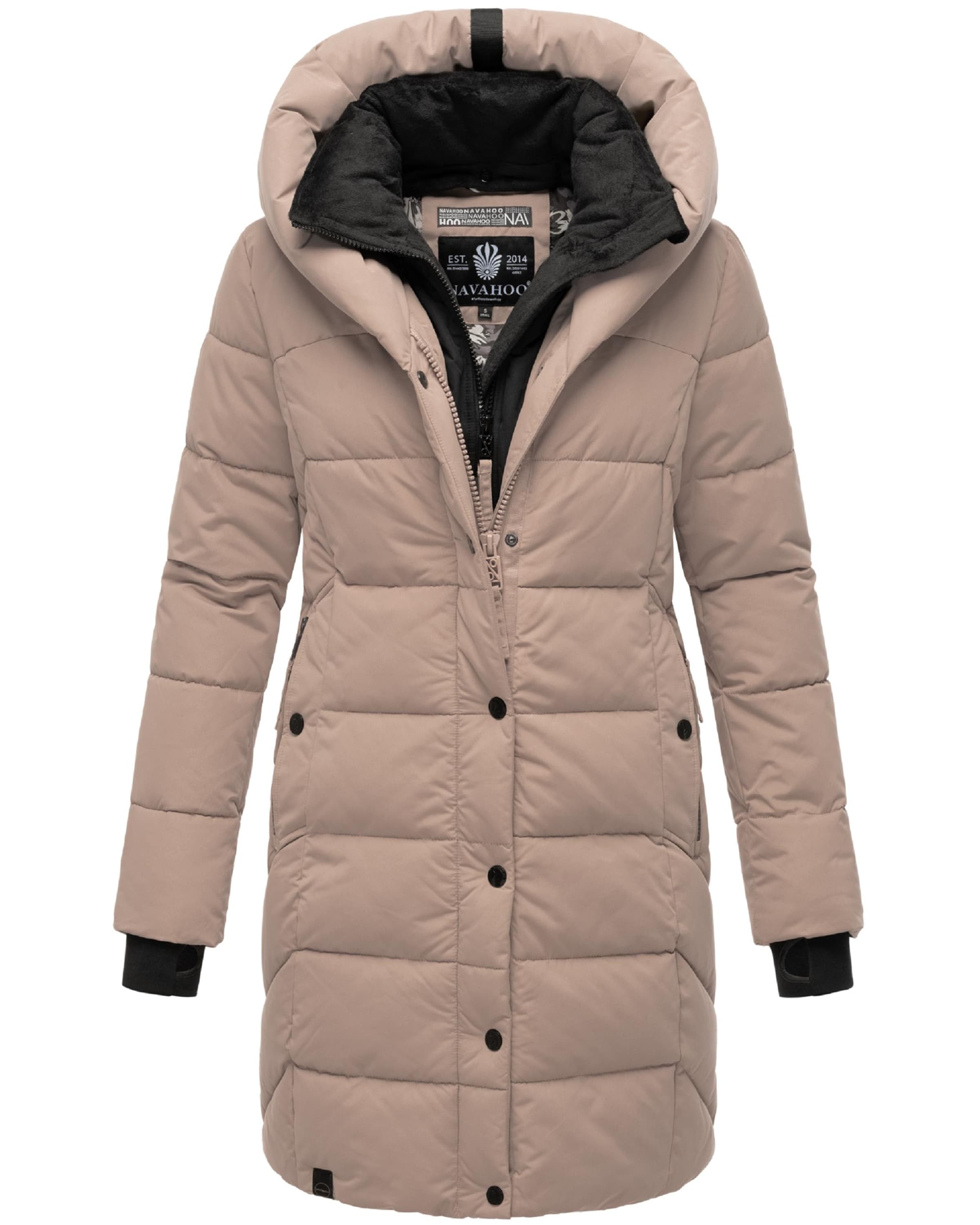 Palton de iarnă 'Knutschilein' de la NAVAHOO pe maro