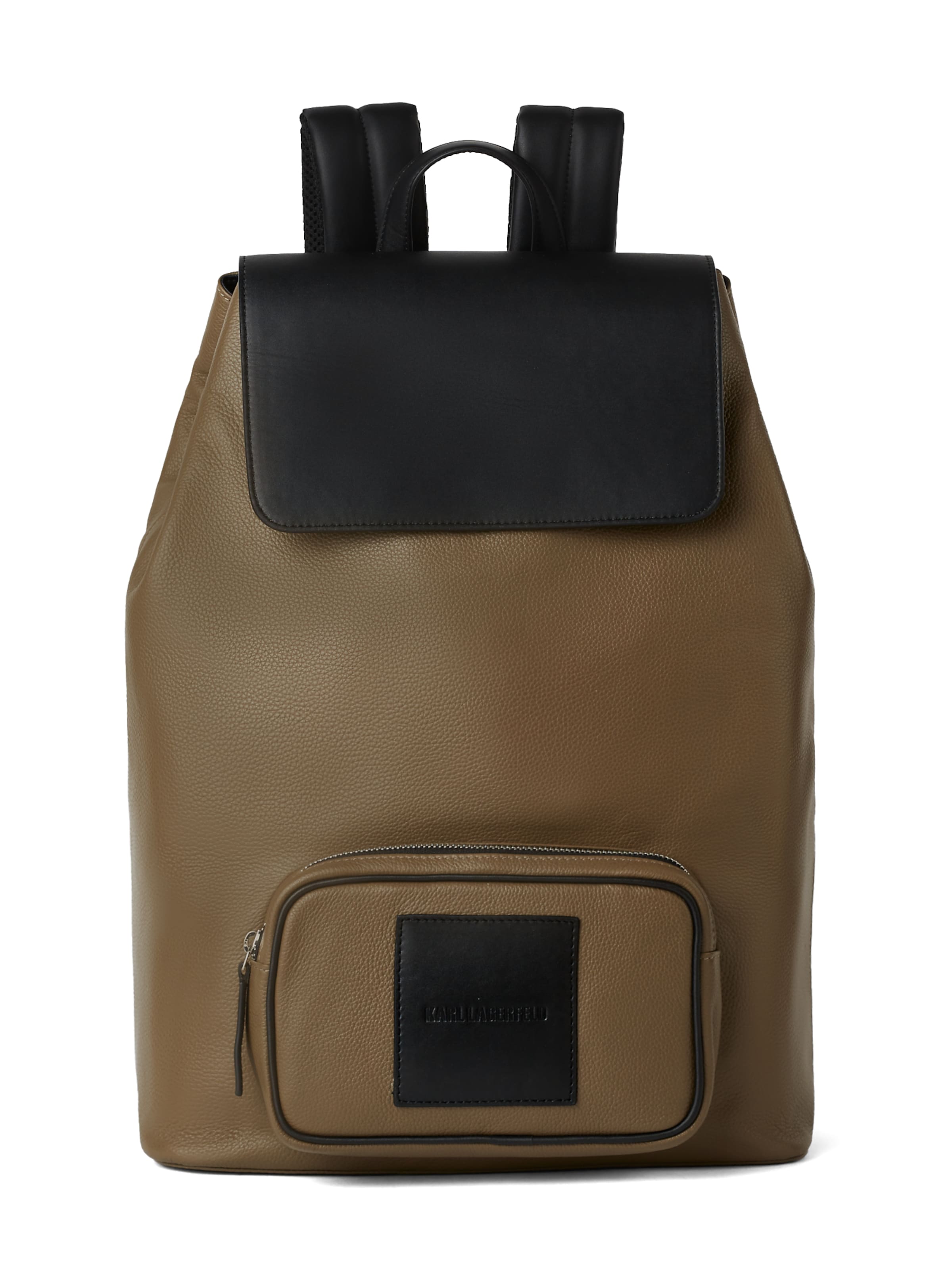 Karl Lagerfeld Rygsæk 'Summer Pebble' i brun: forside