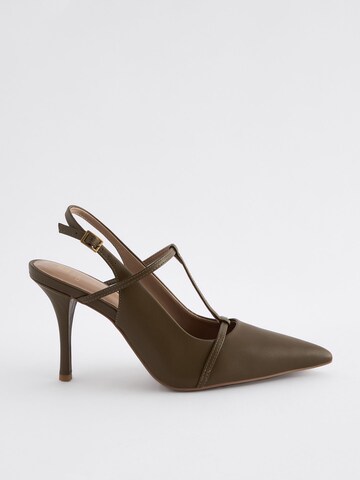 Escarpins à bride arrière 'Forever Comfort®' Next en vert