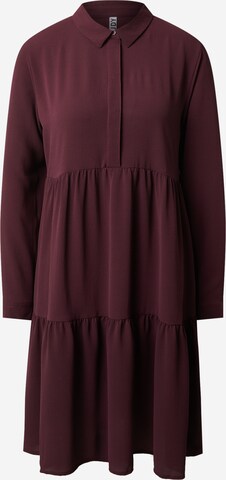 Robe-chemise 'Piper' JDY en rouge : devant