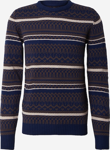 Pull-over BLEND en bleu : devant