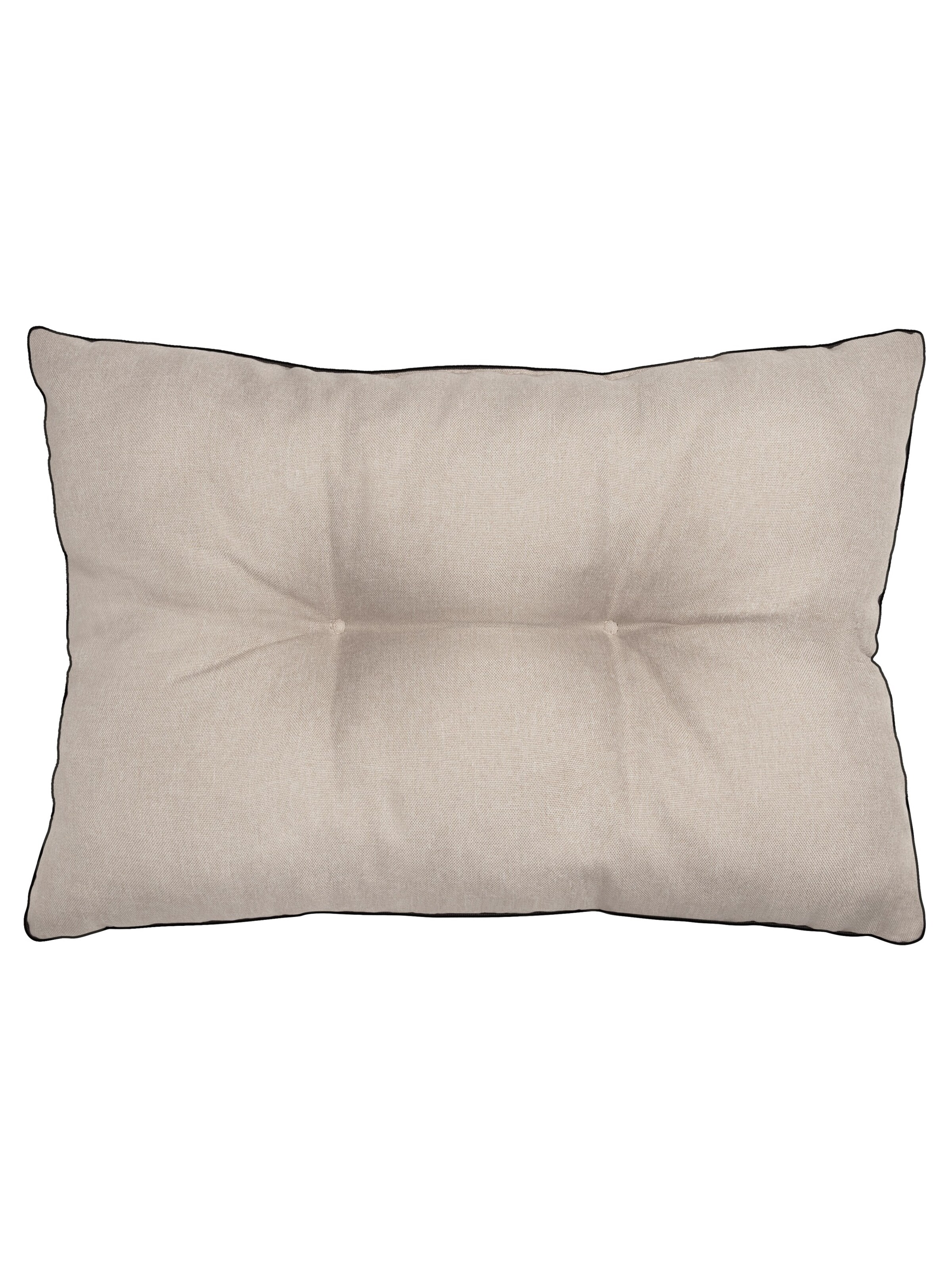 Coussins 'Cordoba' Aspero en beige : devant