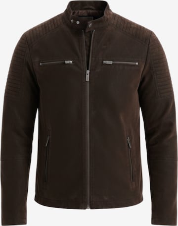 Ombre Tussenjas in Bruin: voorkant