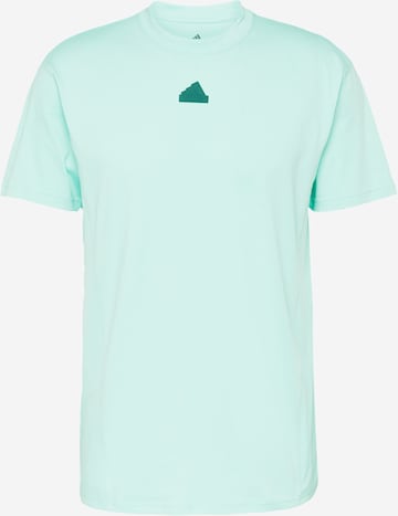 T-Shirt fonctionnel 'City Escape' ADIDAS SPORTSWEAR en vert : devant