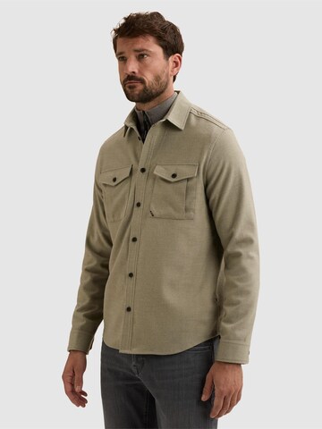 VANGUARD Regular Fit Skjorte 'Overshirt with button closure' i grøn